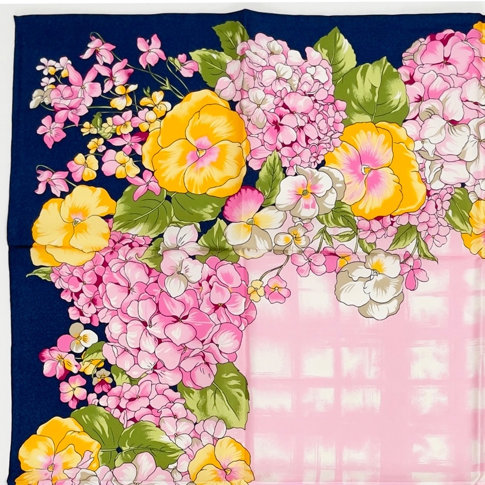 New Vintage Jim Thompson Thai Silk Scarf 1 - Picture 4 of 7